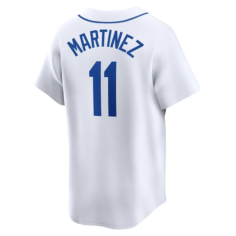 Men's Nike Edgar Martinez White Seattle Mariners Throwback Cooperstown Limited Jersey