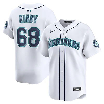 Maillot de joueur alternatif Nike George Kirby blanc des Seattle Mariners pour homme