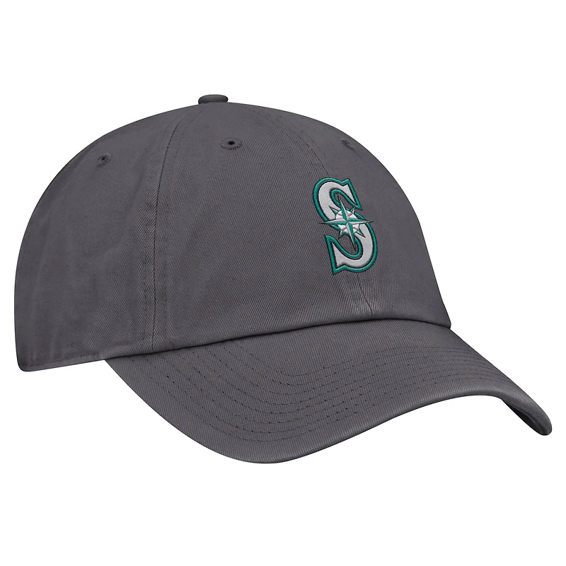 Men's Nike Gray Seattle Mariners Club Adjustable Hat