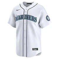 Men's Nike Josh Naylor White Seattle Mariners Home Limited Jersey