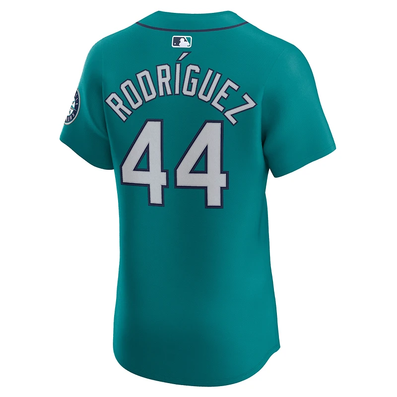Men's Nike Julio Rodríguez Teal Seattle Mariners Alternate Elite Jersey