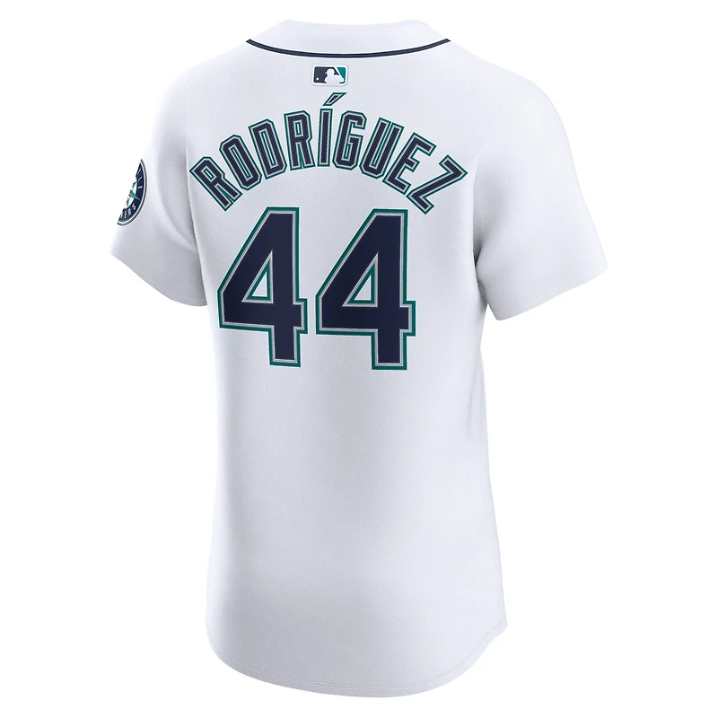 Men's Nike Julio Rodríguez White Seattle Mariners Home Elite Jersey