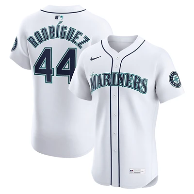 Men's Nike Julio Rodríguez White Seattle Mariners Home Elite Jersey