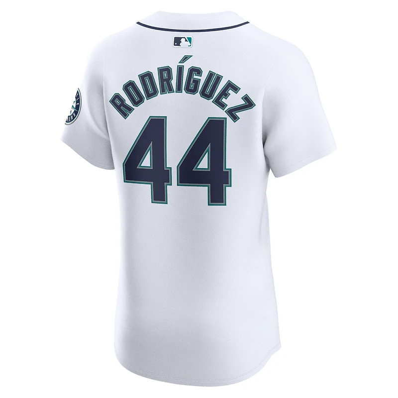 Men's Nike Julio Rodríguez White Seattle Mariners Home Elite Player Jersey