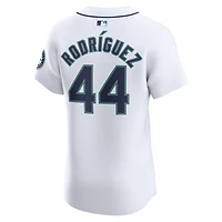 Men's Nike Julio Rodríguez White Seattle Mariners Home Elite Player Jersey