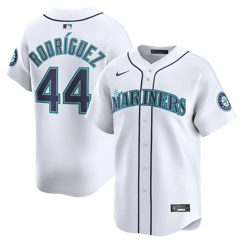 Maillot Nike Julio Rodríguez blanc pour homme, édition limitée, des Seattle Mariners