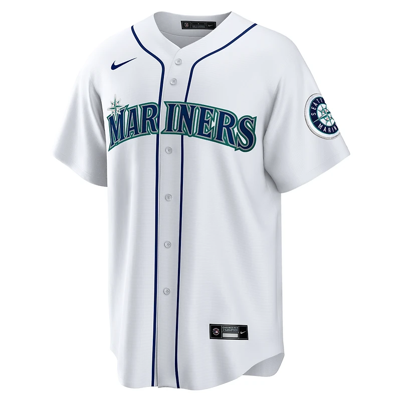 Men's Nike Julio Rodríguez White Seattle Mariners Home Replica Jersey