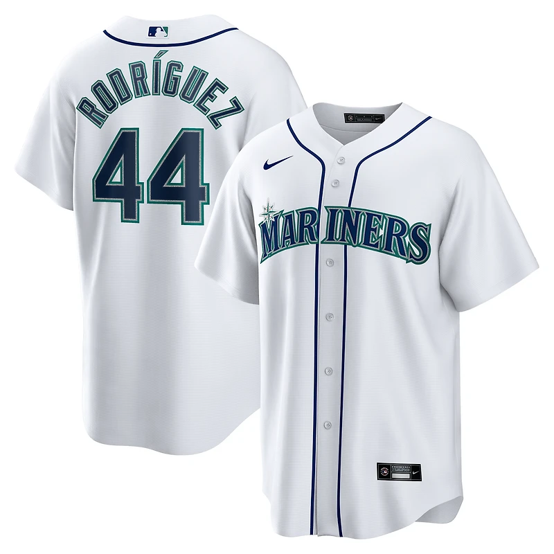Men's Nike Julio Rodríguez White Seattle Mariners Home Replica Jersey