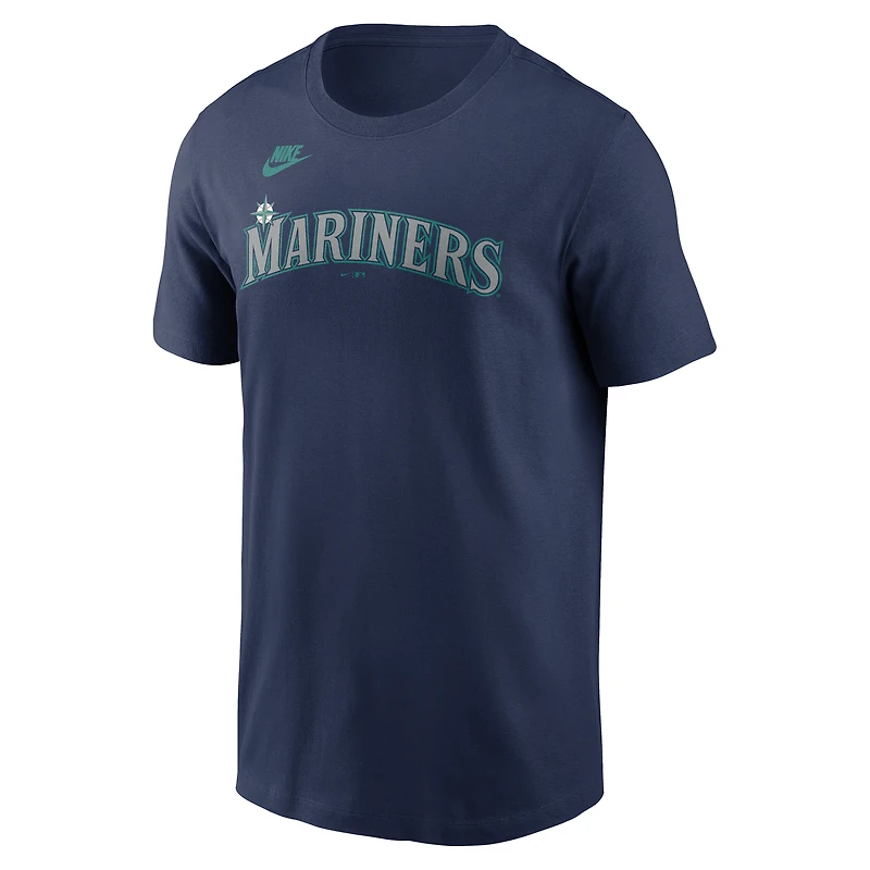 Men's Nike Ken Griffey Jr. Teal Seattle Mariners Cooperstown Collection Name & Number T-Shirt