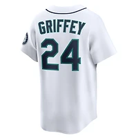 Men's Nike Ken Griffey Jr. White Seattle Mariners Throwback Cooperstown Collection Limited Jersey