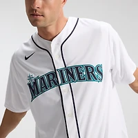 Men's Nike Luis Castillo White Seattle Mariners Home Replica Jersey