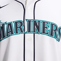 Men's Nike Luis Castillo White Seattle Mariners Home Replica Jersey
