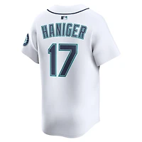 Maillot Nike Mitch Haniger blanc domicile des Seattle Mariners pour homme, édition limitée