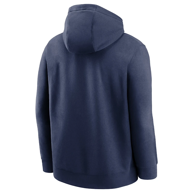 Sweat à capuche Nike Seattle Mariners Alternate Logo Club pour homme - Bleu marine