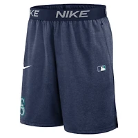 Men's Nike Navy Seattle Mariners Authentic Collection Performance Knit Shorts