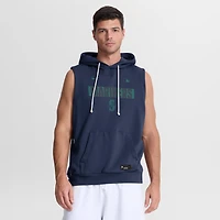 Sweat à capuche sans manches Nike Seattle Mariners Authentic Collection Standard Issue Dri-FIT pour homme, bleu marine