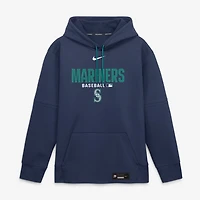 Men's Nike Navy Seattle Mariners Authentic Collection Therma-FIT Hoodie