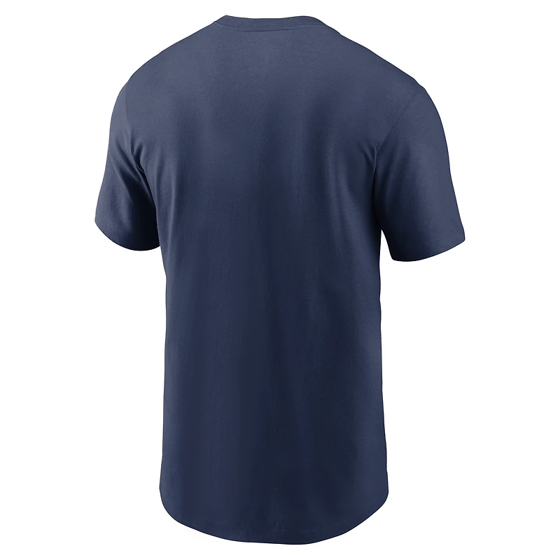 Men's Nike Navy Seattle Mariners Logo Local Team T-Shirt