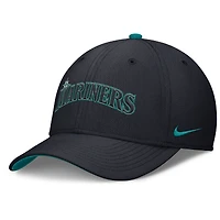 Casquette Nike Primetime Rise Dri-FIT Flex bleu marine Seattle Mariners pour homme