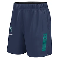 Short tissé Nike Victory Dri-FIT bleu marine des Seattle Mariners pour homme