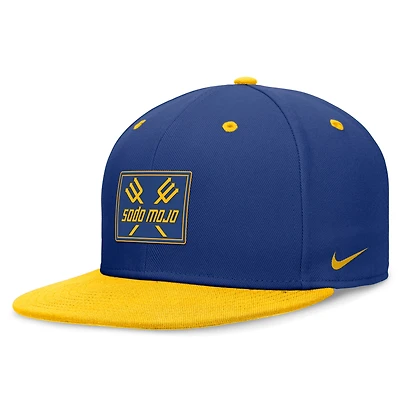 Men's Nike Royal/Gold Seattle Mariners City Connect True Fitted Hat