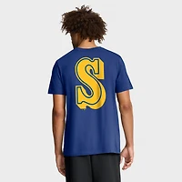 T-shirt Nike Royal Seattle Mariners pour homme, édition spéciale 50e saison