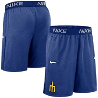 Short en tricot Nike Royal Seattle Mariners Authentic Collection City Connect Performance pour homme