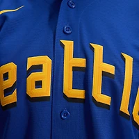 Maillot réplique Nike Royal Seattle Mariners City Connect pour homme