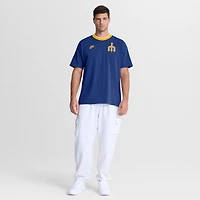 Men's Nike Royal Seattle Mariners Cooperstown Collection Ringer T-Shirt