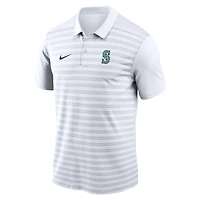 Polo Nike Victory Dri-FIT Authentic Collection pour homme, blanc, Seattle Mariners