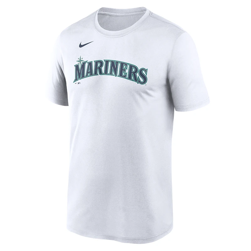 Men's Nike White Seattle Mariners New Legend Wordmark Dri-FIT T-Shirt