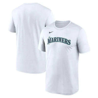 T-shirt Nike Dri-FIT blanc Seattle Mariners New Legend pour homme