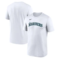 T-shirt Nike Dri-FIT blanc Seattle Mariners New Legend pour homme