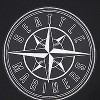 Sweat-shirt à épaules tombantes Paint The City Pro Standard pour homme, noir, Seattle Mariners