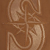 Veste entièrement zippée en sergé Pro Standard marron des Seattle Mariners Paint The City pour hommes