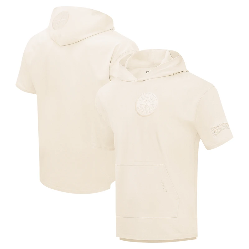 T-shirt à capuche neutre Pro Standard pour hommes, crème, Seattle Mariners