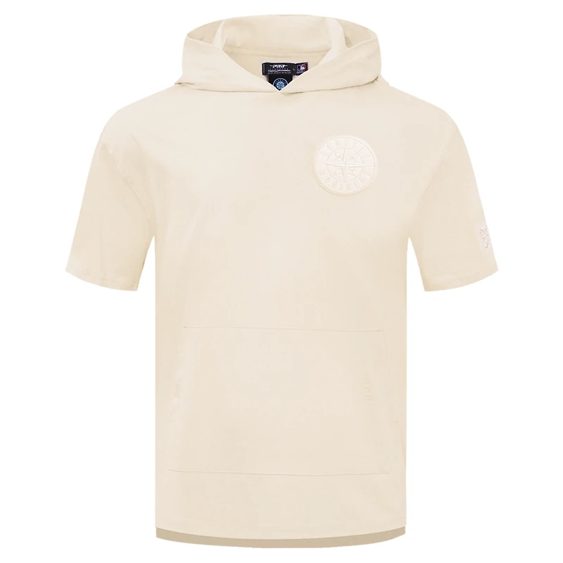 Men's Pro Standard Cream Seattle Mariners Neutral Hoodie T-Shirt
