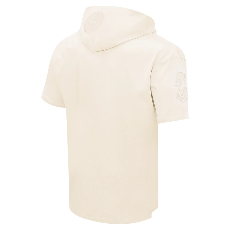 Men's Pro Standard Cream Seattle Mariners Neutral Hoodie T-Shirt