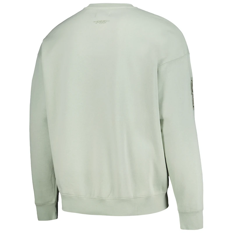 Sweat-shirt à enfiler neutre épaules tombantes Pro Standard vert pour hommes des Seattle Mariners