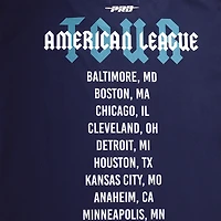 Men's Pro Standard Navy Seattle Mariners Oversized City Tour T-Shirt