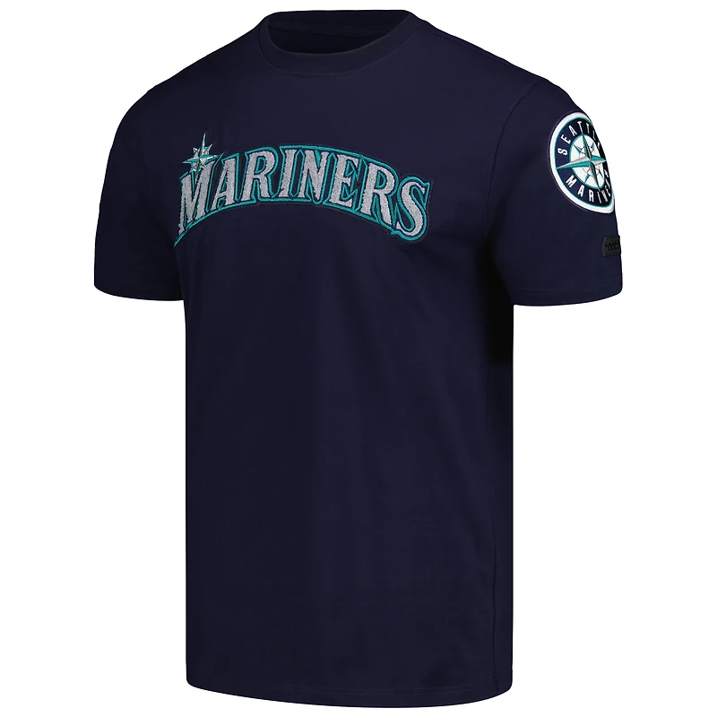 Men's Pro Standard Navy Seattle Mariners Team Logo T-Shirt