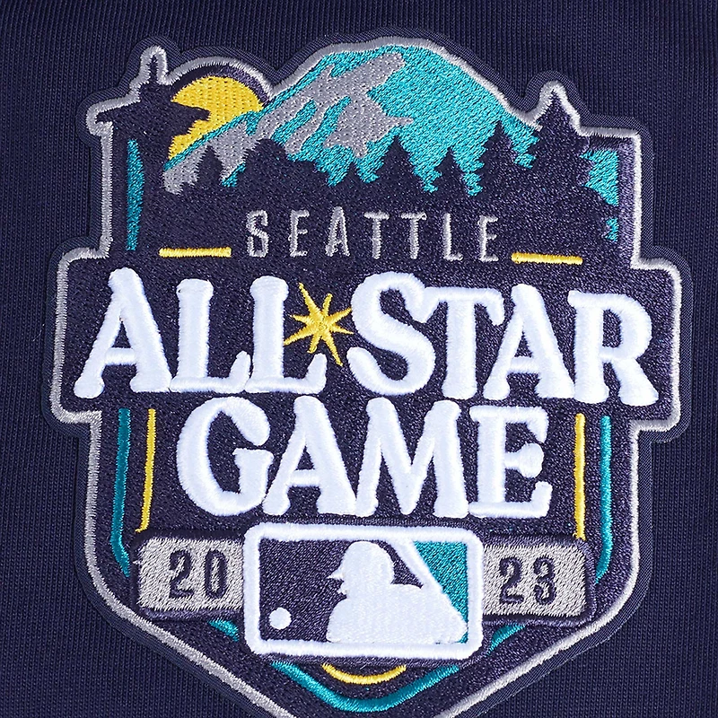 T-shirt à épaules tombantes Turn It Up Pro Standard Navy pour homme des Seattle Mariners