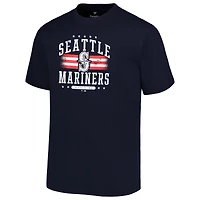 Men's Profile  Navy Seattle Mariners Big & Tall Americana T-Shirt