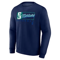 Sweat-shirt pour hommes Profile Navy Seattle Mariners Big & Tall