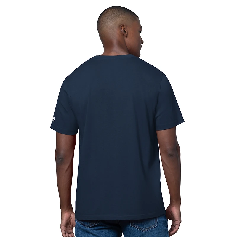 Men's Starter Navy/Heather Gray Seattle Mariners Two-Pack T-Shirt Set