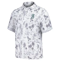 Polo tri-mélange Tommy Bahama pour hommes Seattle Mariners Sport Cabana Shores IslandZone