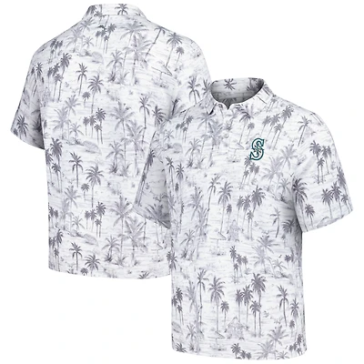 Polo tri-mélange Tommy Bahama pour hommes Seattle Mariners Sport Cabana Shores IslandZone