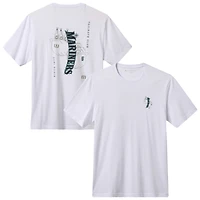T-shirt homme TravisMathew blanc Seattle Mariners Dugout Dreams