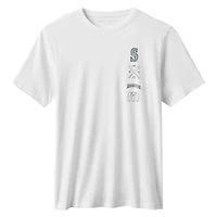 T-shirt blanc Sunset Slam 2.0 des Seattle Mariners pour homme