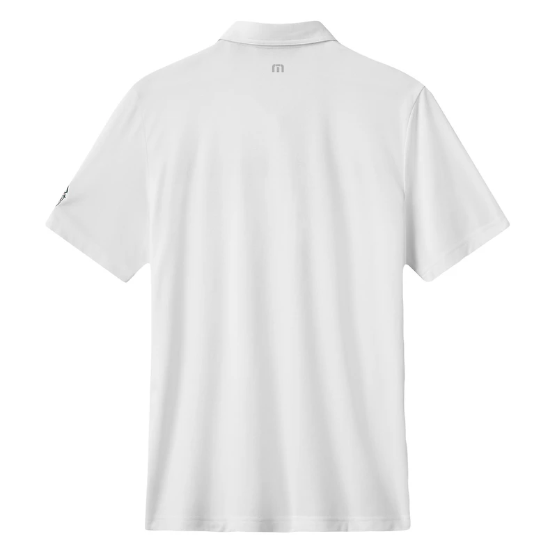 Men's TravisMathew White Seattle Mariners Top Recruit Tri-Blend Polo